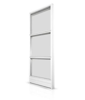 Billede af Udestue og facade – panorama fastkarmsvindue med 3 glas og dobbelt bundplanke