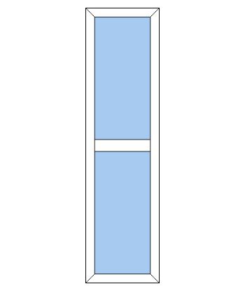 Billede af Sideparti med 2 glas – fleksibel løsning med sprossemuligheder og DVV-godkendelse
